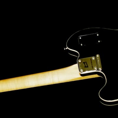 Burns HAYMAN 2020 1974 Black Guitar.  RARE. Innovative. A Masterbuilt Masterpiece by Jim Burns.. image 5