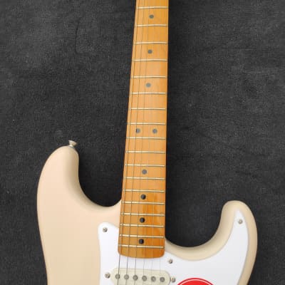 Squier Classic Vibe '50s Stratocaster with Maple Fretboard White Blonde image 5