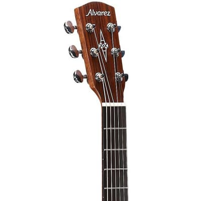 Alvarez AF60CESHB Folk Acoustic-Electric Guitar Shadow Burst image 4