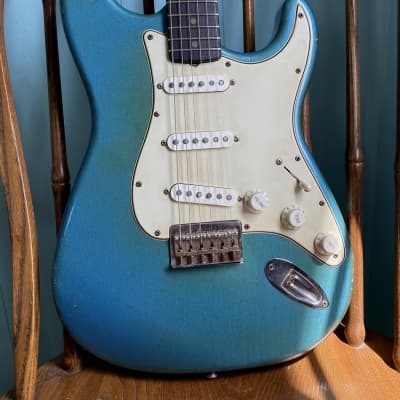 Revelator Guitars - 60s SuperKing S-Style - Lake Placid Blue - #62197 image 18