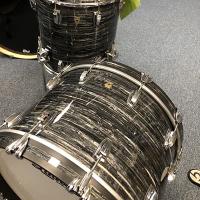 Ludwig Classic Maple Fab 3 Piece Shell Pack, Vintage Black Oyster - FREE SHIPPING! image 9