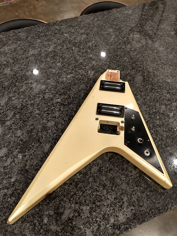 Ibanez PR1660 Loaded Body V5 pickups 1985 - Pearl White | Reverb