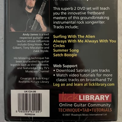 Lick Library Learn to Play Joe Satriani DVD image 2