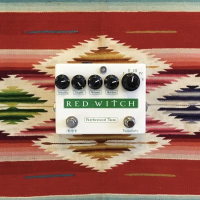 Reverb.com listing, price, conditions, and images for red-witch-pentavocal-tremolo-pedal