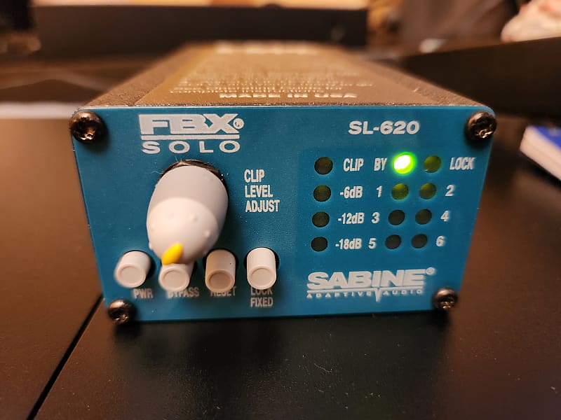 Sabine FBX Solo SL-620 Feedback Eliminator Suppressor