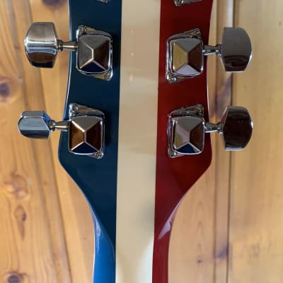 2003 Fender Buck Owens Red White and Blue Acoustic Guitar image 7