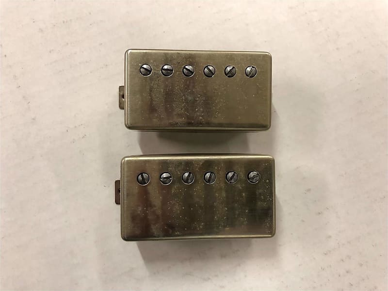 Seymour Duncan Custom Shop Antiquity Pearly Gates Set, Aged Nickel w/ Strings image 1