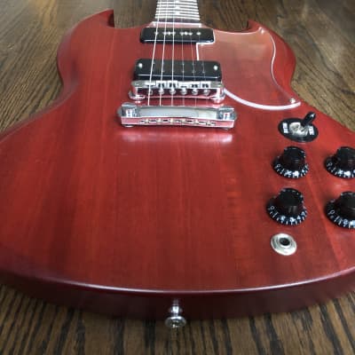2011 Gibson SG Special ‘60s Tribute Worn Cherry w/ HSC image 4