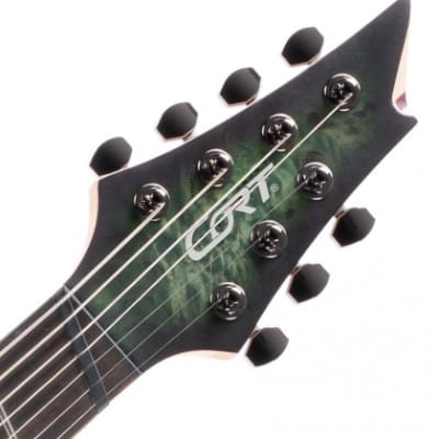 Cort KX507MSSDG | KX Series Multi Scale 7 String Electric Guitar, Star Dust Green. New with Full Warranty! image 10