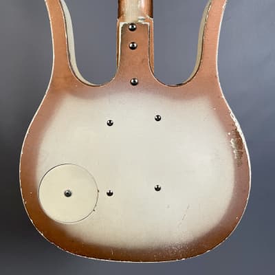 Danelectro Model 4623 Longhorn 6-String Bass Baritone Guitar 1959 Copper Burst image 22