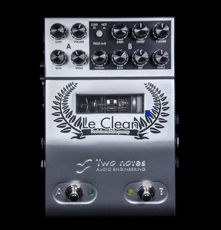 Two notes Le Clean プリアンプ Two Notes Le Clean Dual Channel Tube Preamp | Reverb