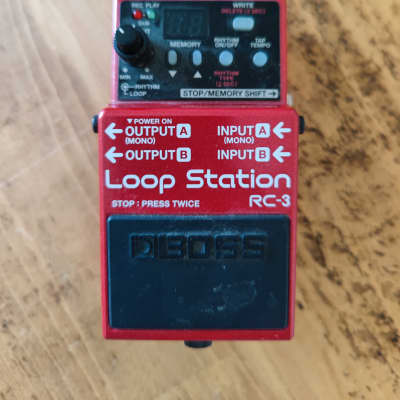 Boss RC3 Loop station 2000's - Red for sale