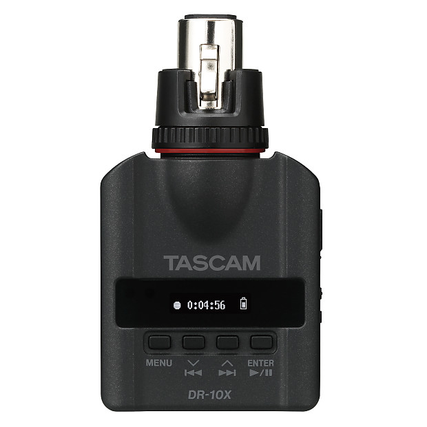 Tascam DR-10X Mini Portable Recorder w/ XLR Female Attachment image 1