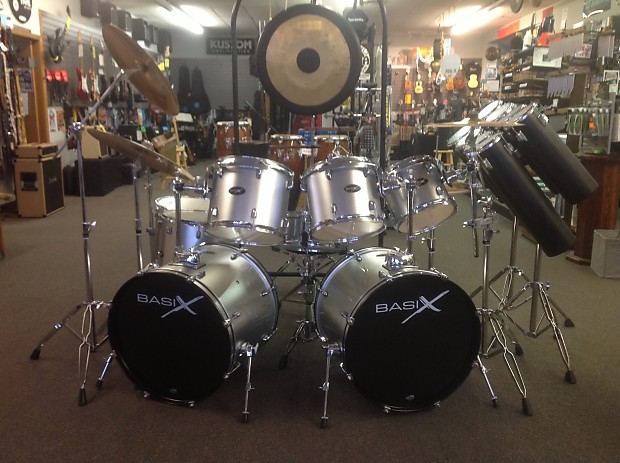 Used double sale bass drum set