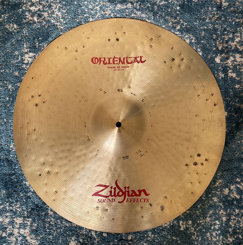 VIDEO! 20” Zildjian Oriental Crash Of Doom | Reverb