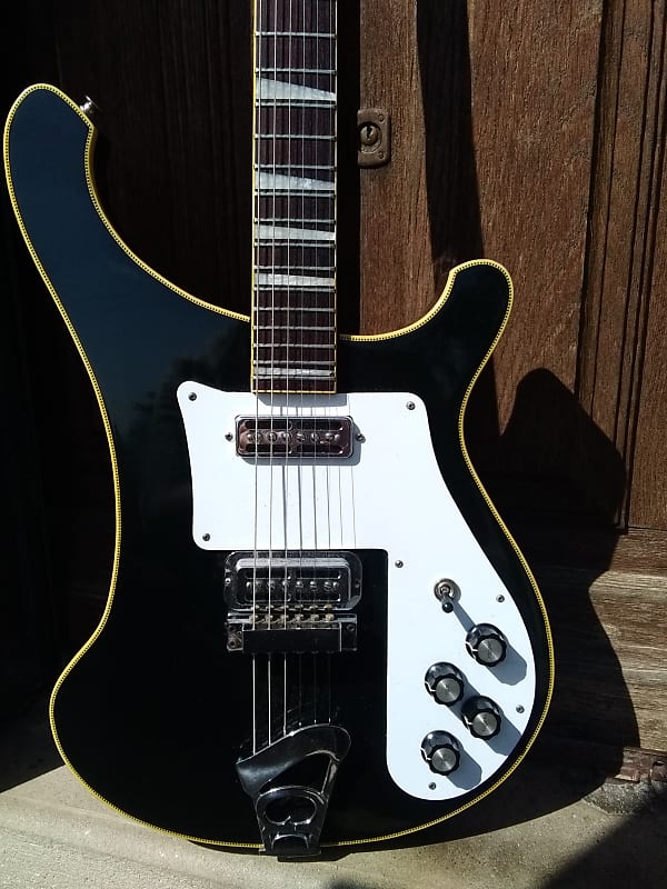 Greco RG550- Rickenbacker 480 copy from 1976 - Black