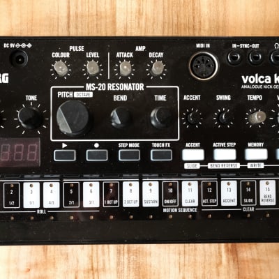 KORG volca kick アナログキックジェネレーター Korg Volca Kick Analog Kick Generator - The Music Den
