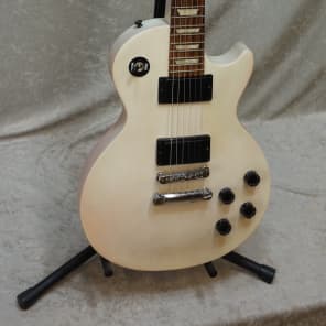 Gibson Les Paul LPJ ホワイト 2013年製 DISC Gibson LPJ Les Paul 2013 Electric Guitar, Rubbed White