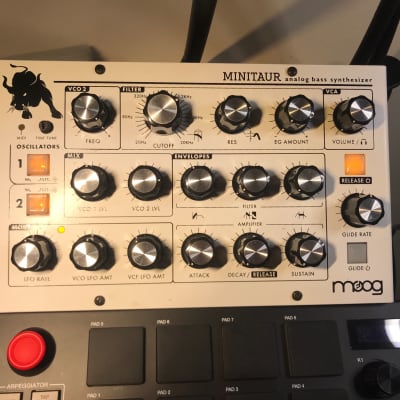 Moog Minitaur Analog Bass Synthesizer - Limited Edition WHITE - only 250 made image 5