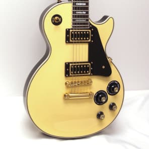 ギター Epiphone Les Paul Custom Blackback PRO Epiphone Les Paul Custom Blackback Pro Antique White 2021