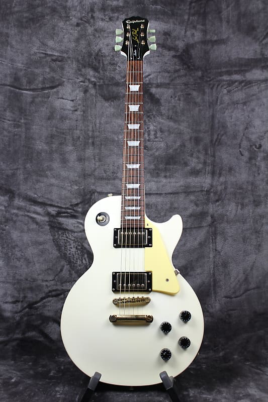 Epiphone Les Paul Studio Limited Edition Custom Shop White