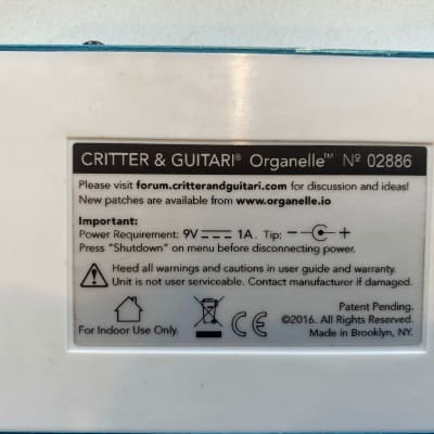 Critter & Guitari Organelle + Power Adapter image 3