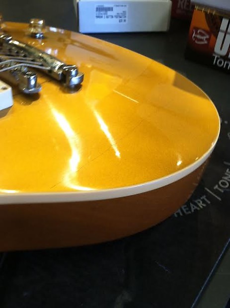 Gibson Custom Les Paul 57 RI LPR-7 Goldtop | Reverb