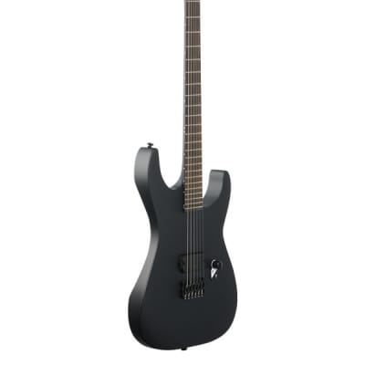 ESP LTD M-HT Black Metal Series Electric Guitar Black Satin image 8