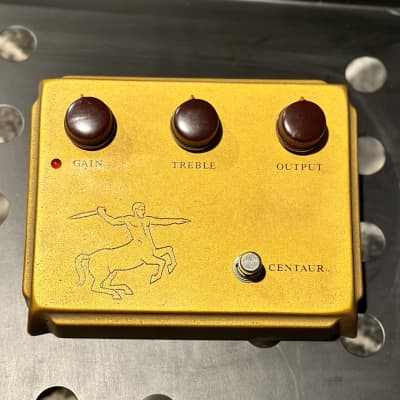 Reverb.com listing, price, conditions, and images for klon-centaur-gold-horsie