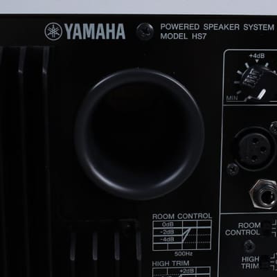 Yamaha HS7 Two Way Powered Studio Monitor PAIR OF TWO 95W Active Speakers White HS image 9