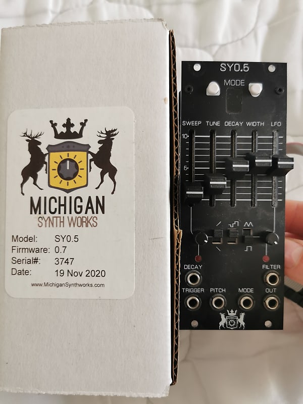 Michigan Synth Works  SY 0.5 2020 Black image 1