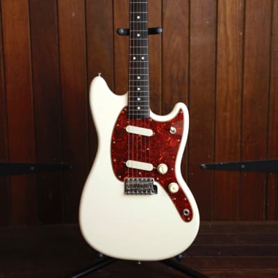 Fender Japan Char Mustang Olympic White Electric Guitar Pre-Owned image 2