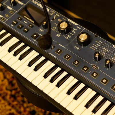 Novation MiniNova 37-Key 18-Voice Synthesizer 2012 - Present - Blue