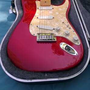 Fender Strat Plus 1997 Candy Apple Red image 1