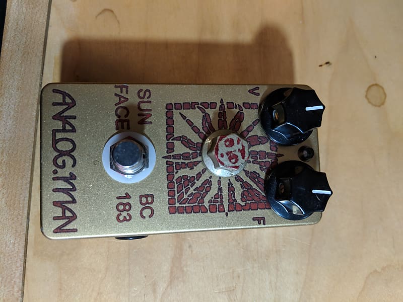 Analogman Sunface BC183 w/Sundial Fuzz Face