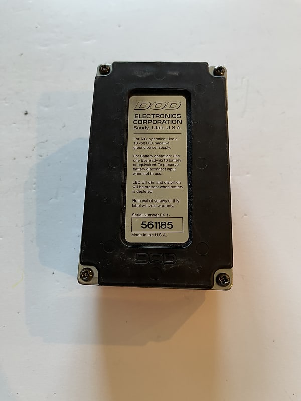 Vintage DOD FX55 Distortion Effects Pedal Free USA Shipping