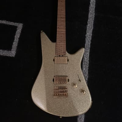 Ernie Ball Music Man Albert Lee HH BFR Electric Shimmer - Gold for sale