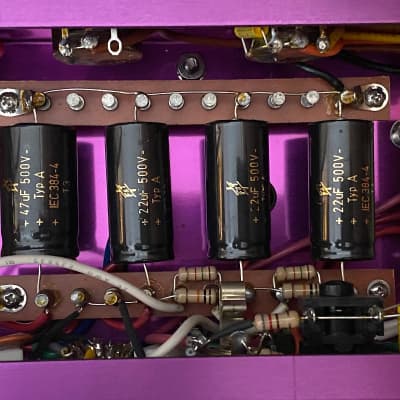 Budda Collector ’s edition SN# 1 (!) Twinmaster amplifier - Purple Suede image 9