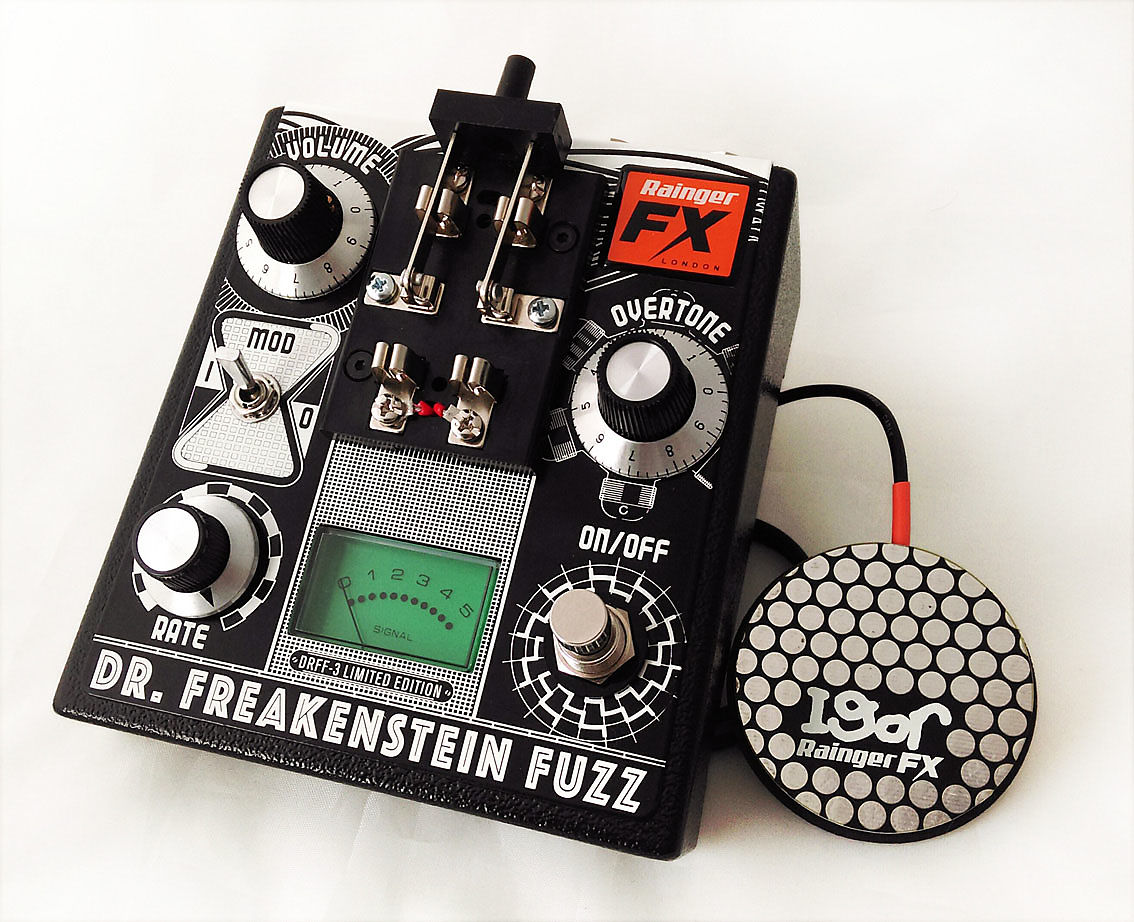 Rainger FX DRFF-3LE Dr. Freakenstein Fuzz with Igor Pressure Pad 