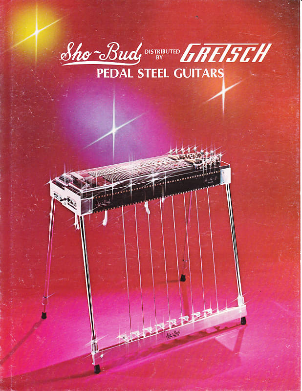 ShoBud Pedal Steel Guitars Catalog, 1975 Reverb