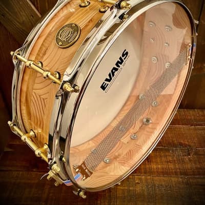 DrumPickers 14x5” Heirloom Classic Snare Drum in Natural Gloss image 9