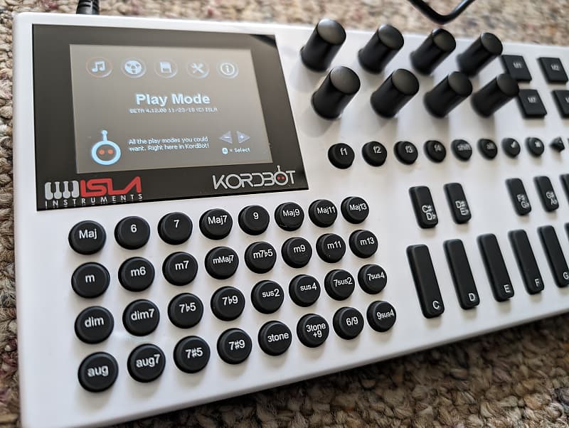 Isla Instruments KordBot midi controller chord generator