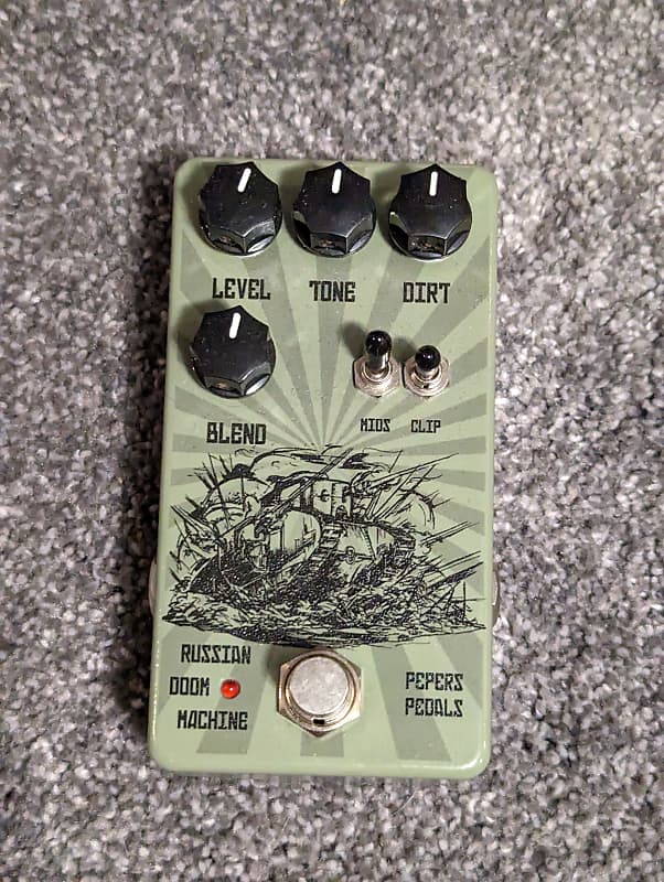 Peppers Pedals Russian Doom Machine - Green | Reverb