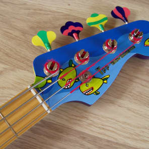 TPP "Beatles" Yellow Submarine Fender Precision Bass - Custom Build image 4