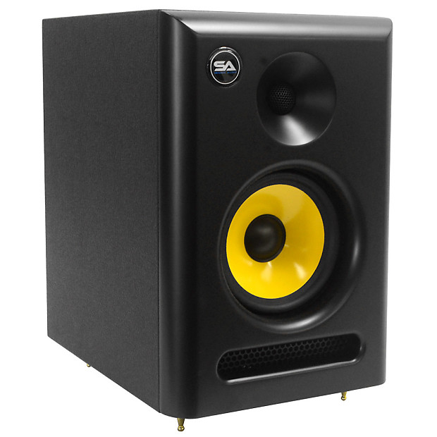 Seismic Audio Spectra-5P Active 1x5" 55w Studio Reference Monitor Speaker image 1