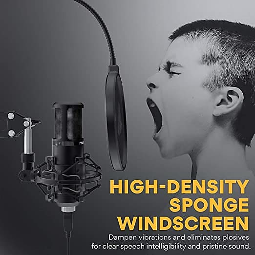 Maono Au Pm420 Usb Podcast Condenser Microphone + Maono Au | Reverb
