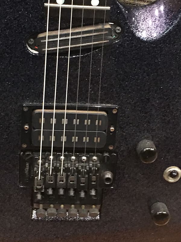 Kramer Pro Axe 1989 Black Sparkle | Reverb