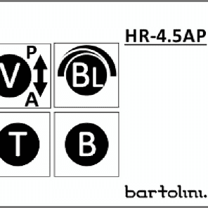 Bartolini HR-4.5AP Pre-Wired 2 Band EQ Active/Passive Vol, blend, individual bass & treble image 3