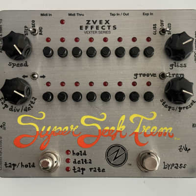 Reverb.com listing, price, conditions, and images for zvex-super-seek-trem