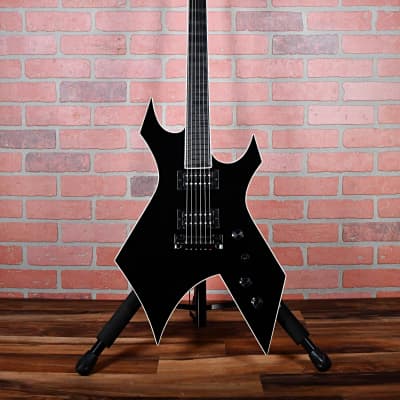 B.C. Rich USA Warlock WHS Through 2001 Black w/Hardshell Case